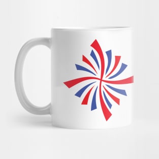 Uk flag super spiral Mug